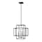 Z-Lite Titania 4 Light Pendant, Black 454-18BK-BN - alternate 1